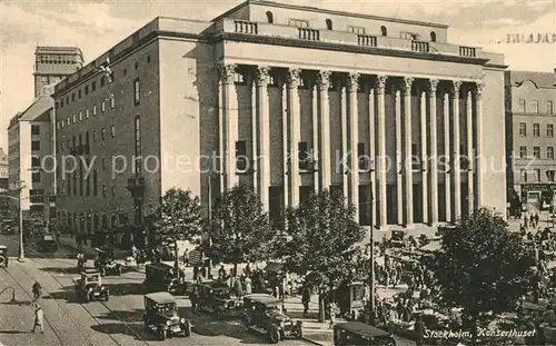 AK / Ansichtskarte Stockholm Konserthuset Konzerthaus Stockholm