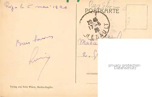 AK / Ansichtskarte Riga_Lettland Museum Riga_Lettland