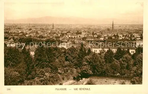 AK / Ansichtskarte Mulhouse_Muehlhausen Vue generale Mulhouse Muehlhausen