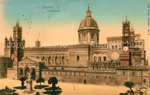 AK / Ansichtskarte Palermo_Sicilia Cattedrale Palermo_Sicilia