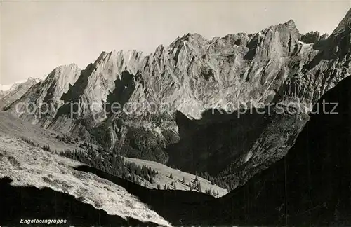 AK / Ansichtskarte Rosenlaui_BE Gebirgspanorama Engelhorngruppe Berner Alpen Rosenlaui_BE