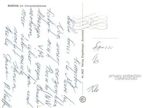 AK / Ansichtskarte Buochs Blick ueber den Vierwaldstaettersee Buochs