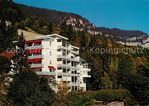 AK / Ansichtskarte Beatenberg Kurheim Schoenegg Beatenberg