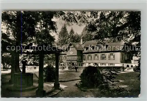 AK / Ansichtskarte Sulzburg_Freiburg Waldkurhaus Sulzburg Freiburg