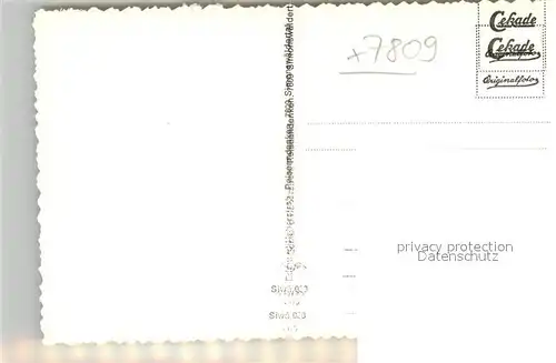 AK / Ansichtskarte Simonswaeldertal Sebastians Kirche Kuehe Simonswaeldertal