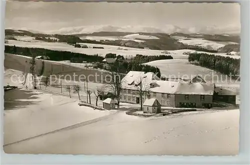 AK / Ansichtskarte Neuhaeusle Gasthaus zur Sonne Winterpanorama Neuhaeusle