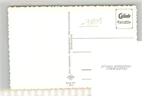 AK / Ansichtskarte Simonswaeldertal Panorama Etterswald Simonswaeldertal