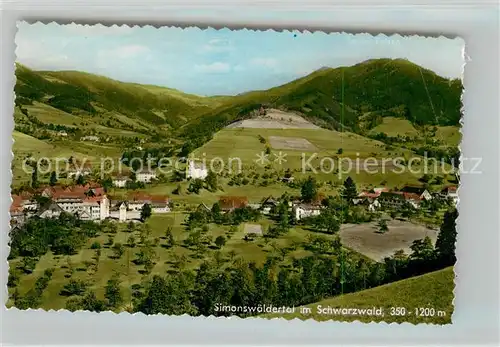 AK / Ansichtskarte Simonswaeldertal Panorama Kirche Simonswaeldertal