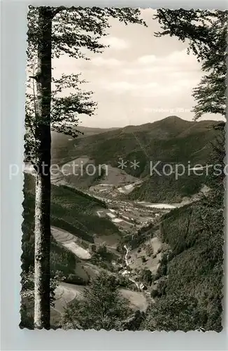 AK / Ansichtskarte Simonswaeldertal Ettersbach Panorama Simonswaeldertal