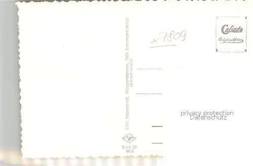 AK / Ansichtskarte Simonswaeldertal Panorama  Simonswaeldertal