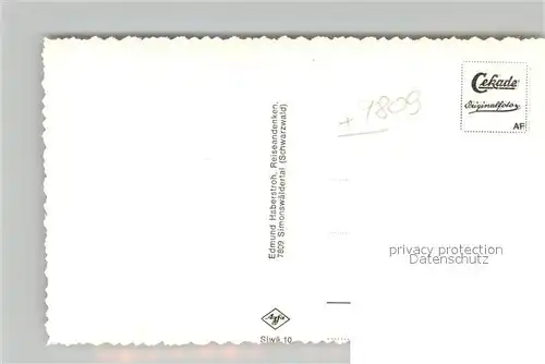 AK / Ansichtskarte Simonswaeldertal Bleibach Panorama Simonswaeldertal