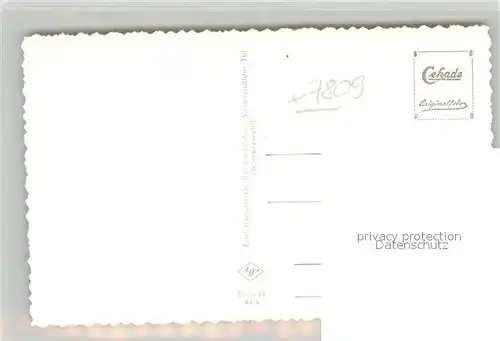 AK / Ansichtskarte Simonswaeldertal Untersimonswald Panorama Kirche Simonswaeldertal