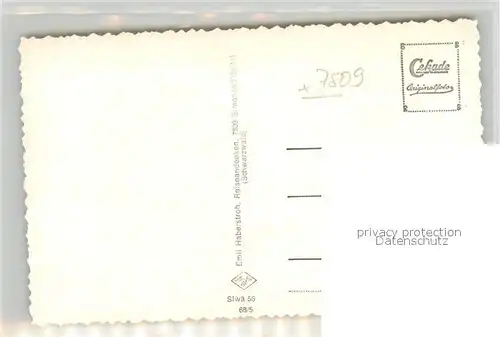 AK / Ansichtskarte Simonswaeldertal Panorama Kirche Simonswaeldertal