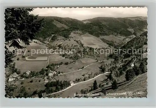 AK / Ansichtskarte Simonswaeldertal Panorama Simonswaeldertal