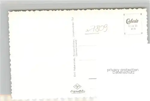 AK / Ansichtskarte Simonswald Brand Panoramen Simonswald