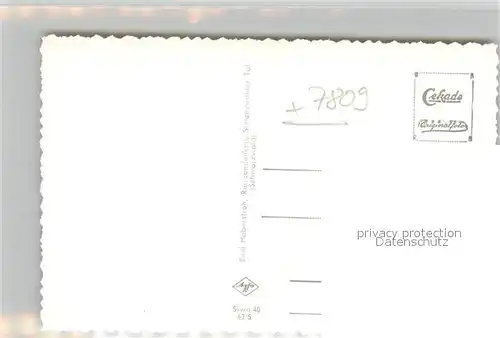 AK / Ansichtskarte Simonswaeldertal Panorama Simonswaeldertal