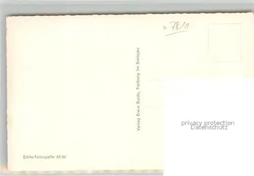 AK / Ansichtskarte Kandel_Breisgau Unterglottertal Waldkirch Kandelhotel Sankt Peter Pyramide  Kandel Breisgau