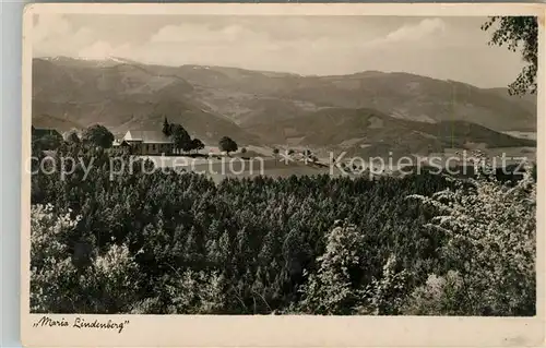 AK / Ansichtskarte St_Peter_Schwarzwald Haus Maria Lindenberg St_Peter_Schwarzwald