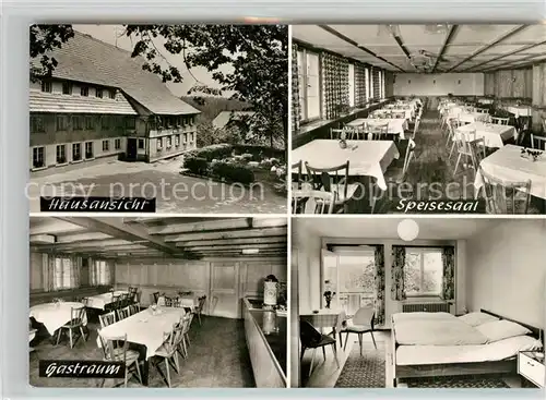 AK / Ansichtskarte St_Maergen Gasthof Pension Roessle St_Maergen