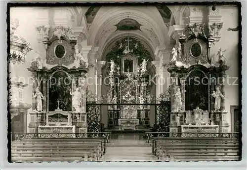 AK / Ansichtskarte St_Peter_Schwarzwald Priesterseminar Altarraum St_Peter_Schwarzwald