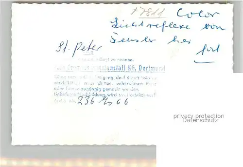 AK / Ansichtskarte St_Peter_Schwarzwald Priesterseminar Bibliothek Deckengemaelde St_Peter_Schwarzwald