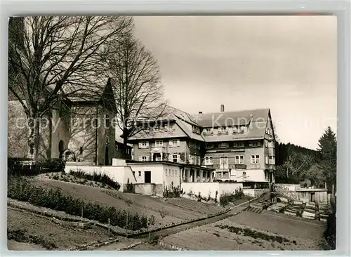 AK / Ansichtskarte St_Peter_Schwarzwald Erholungsheim Wallfahrtskirche Haus Maria Lindenberg St_Peter_Schwarzwald