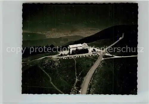 AK / Ansichtskarte Kandel_Breisgau Fliegeraufnahme Berghotel Kandel Breisgau