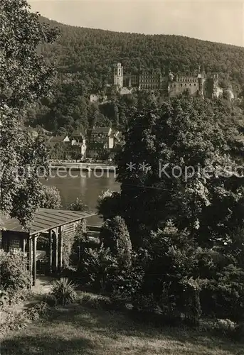 AK / Ansichtskarte Heidelberg_Neckar Schloss  Heidelberg Neckar