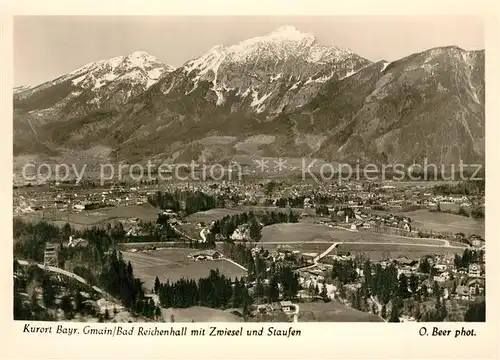 AK / Ansichtskarte Bayerisch_Gmain Zwiesel Staufen Bayerisch Gmain