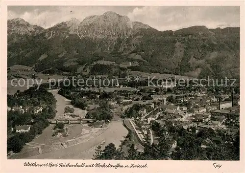 AK / Ansichtskarte Bad_Reichenhall Hochstauffen Zwiesel  Bad_Reichenhall