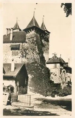 AK / Ansichtskarte Vaumarcus Chateau de Vaumarcus Vaumarcus