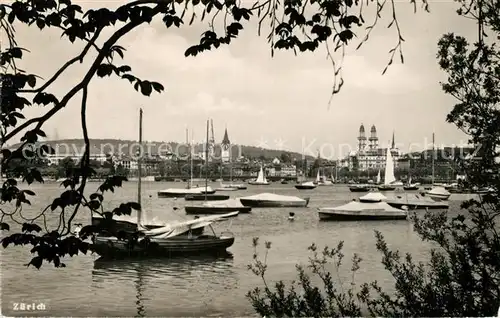 AK / Ansichtskarte Zuerich_ZH Seepanorama Zuerich_ZH