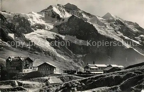 AK / Ansichtskarte Kleine_Scheidegg_Interlaken mit Jungfrau Kleine_Scheidegg