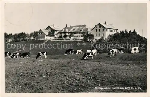 AK / Ansichtskarte Solothurn Kurhaus Weissenstein Solothurn