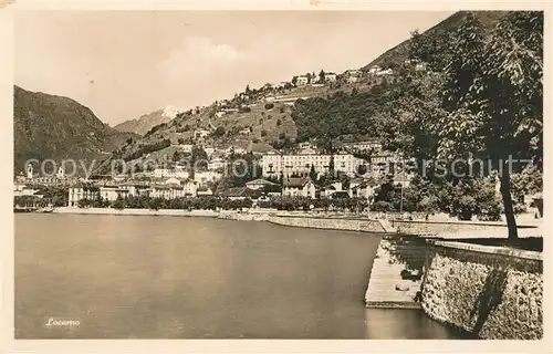 AK / Ansichtskarte Locarno_Lago_Maggiore Panorama Locarno_Lago_Maggiore