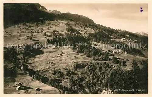 AK / Ansichtskarte Braunwald_GL Fliegeraufnahme Braunwald GL