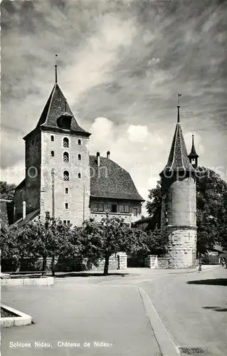 AK / Ansichtskarte Nidau Schloss Nidau Nidau