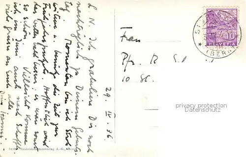 AK / Ansichtskarte Sigriswil Kirche Sigriswil