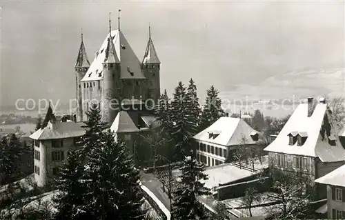 AK / Ansichtskarte Thun_BE Schloss Thun_BE