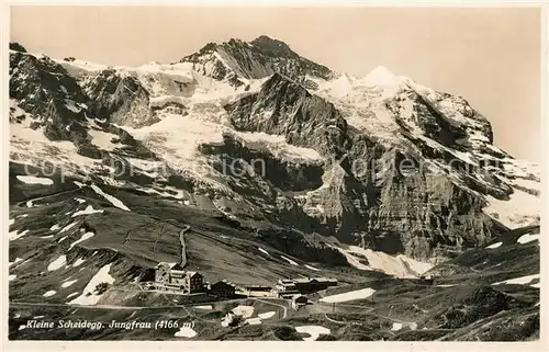 AK / Ansichtskarte Kleine_Scheidegg_Interlaken Jungfraumassiv Kleine_Scheidegg