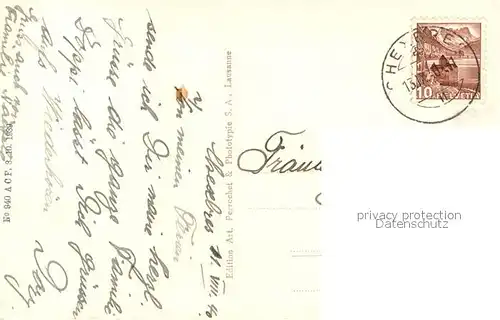 AK / Ansichtskarte Cully_VD et la Tour de Marsens Cully_VD