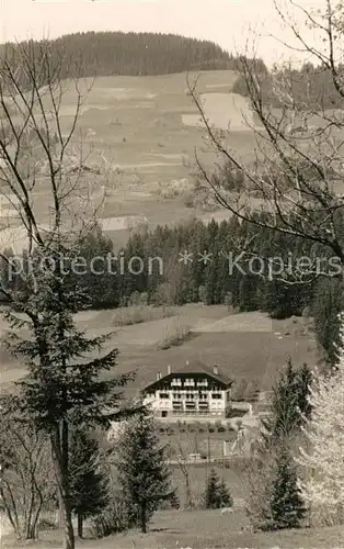 AK / Ansichtskarte Altglashuetten Schwarzwaldhaus Altglashuetten