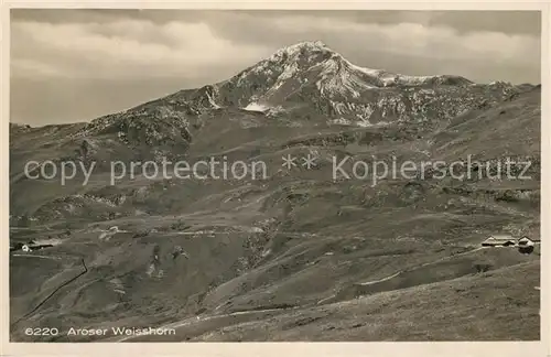 AK / Ansichtskarte Chur_GR Aroser Weisshorn Chur_GR