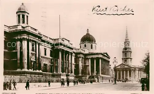 AK / Ansichtskarte London National Gallery London