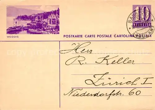 AK / Ansichtskarte Weggis_Vierwaldstaettersee Panorama Hafen Weggis_Vierwaldstaettersee