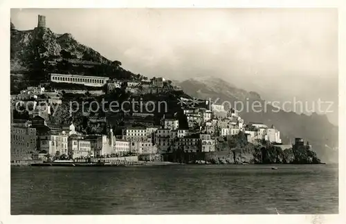 AK / Ansichtskarte Amalfi Veduta dal mare Amalfi
