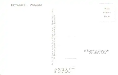 AK / Ansichtskarte Bayrischzell Dorfpartie Bayrischzell