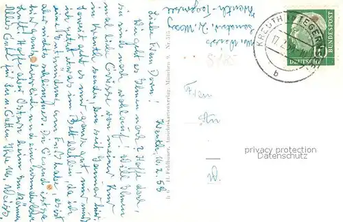 AK / Ansichtskarte Kreuth_Tegernsee mit Leonhardstein Blauberg Sanatorium Dr May Hotel Post Kreuth Tegernsee