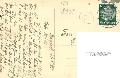 AK / Ansichtskarte Burgberg_Allgaeu mit Allgaeuer Hochgebirge Burgberg Allgaeu