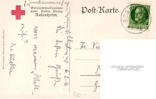 AK / Ansichtskarte Rosenheim_Bayern Panorama Rosenheim Bayern